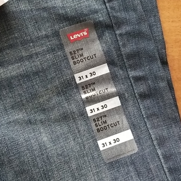 NWT Levi's 527 slim bootcut 31x30 - Picture 3 of 5